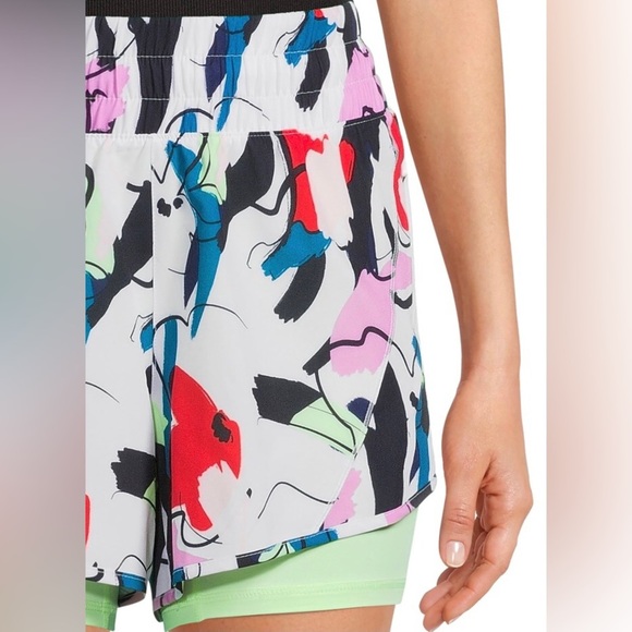 Avia Women's Plus Size Running Short With Built-in Bike Liner Size XXL-20 - Picture 4 of 10